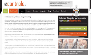 Webdesign en logo ontwerp voor 123controle.nl